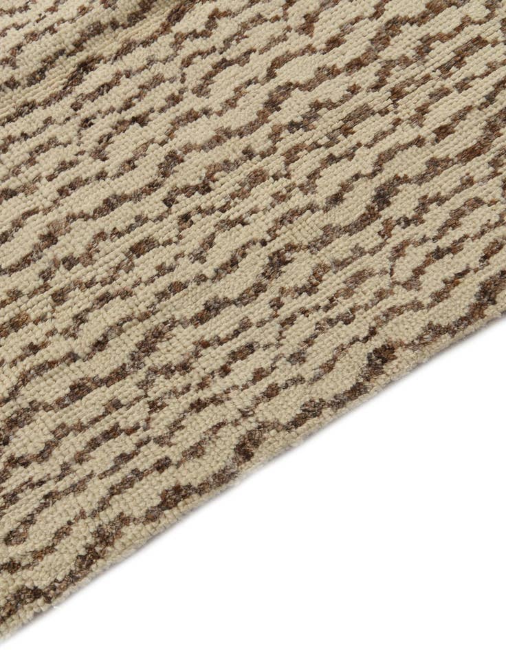 Detail image of 8' 2 x 10' 2  Hand Knotted Moroccan Wool Rug