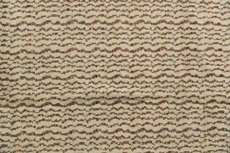 Detail image of 8' 2 x 10' 2 Hand Knotted Moroccan Wool Rug