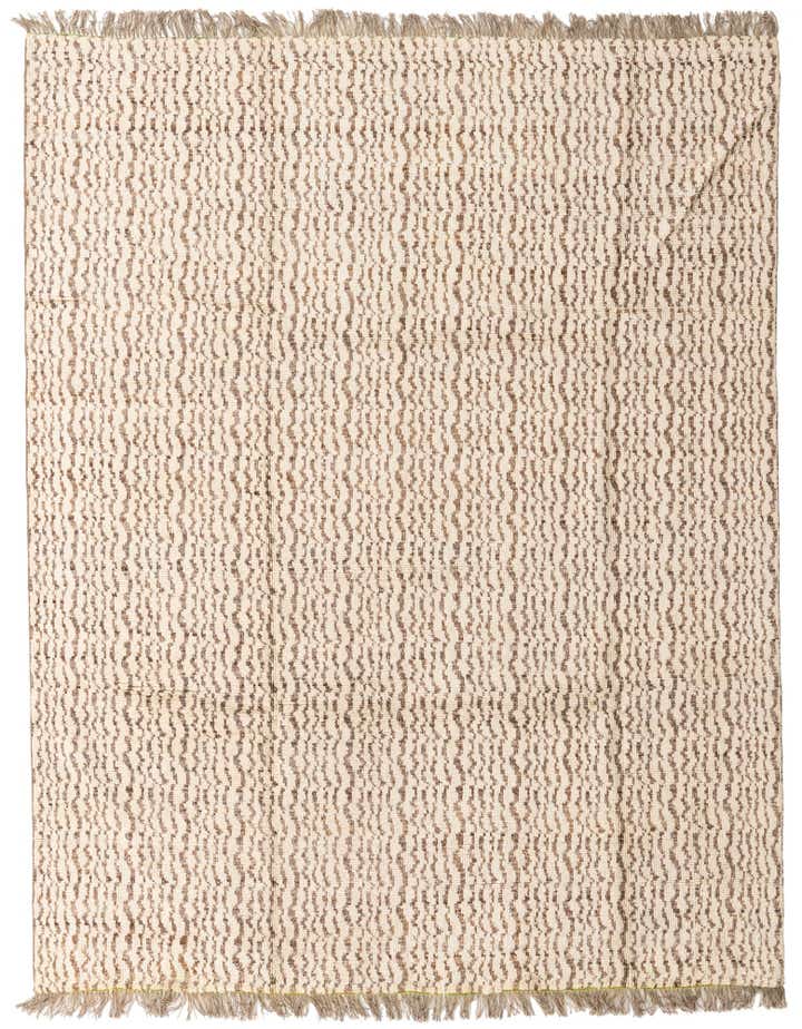 8' 2 x 10' 2 Hand Knotted Moroccan Wool Rug