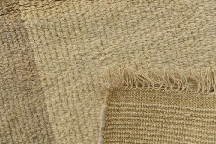 9' 1 x 12' 6 Hand Knotted Moroccan Wool Rug