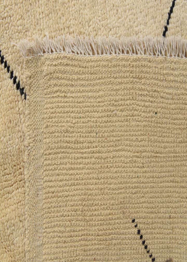 8' 1 x 9' 8 Hand Knotted Moroccan Wool Rug