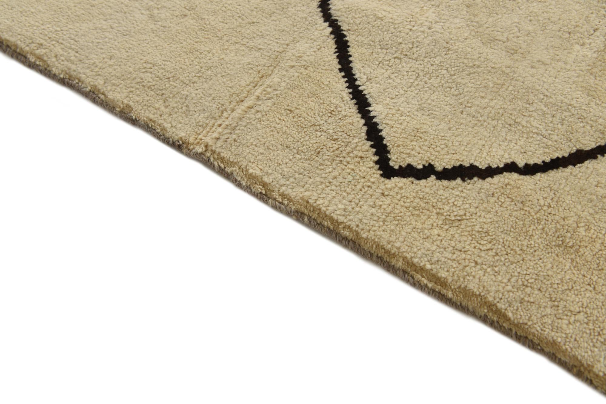 8' 2 x 10' 1 Hand Knotted Moroccan Wool Rug