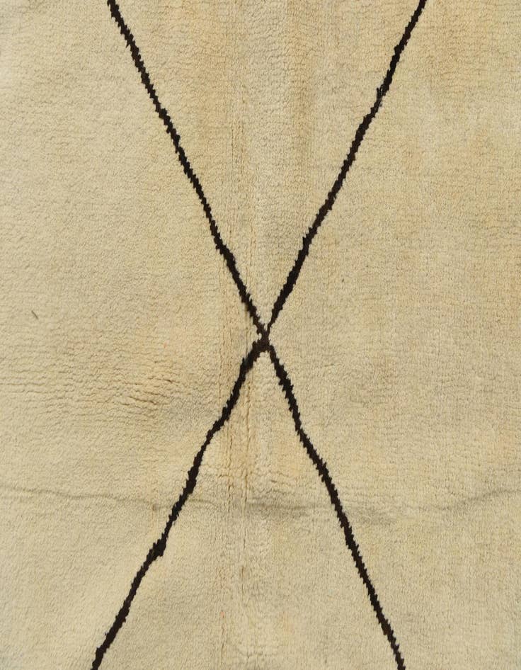 Detail image of 8' 2 x 10' 1  Hand Knotted Moroccan Wool Rug