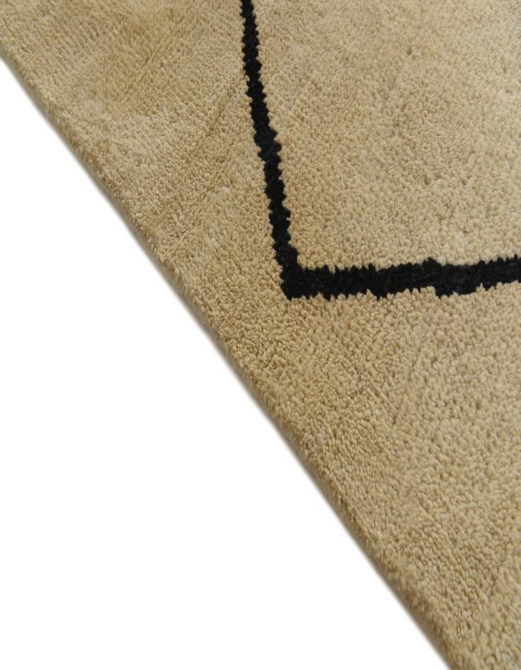 Detail image of 10' x 14' 5  Hand Knotted Moroccan Wool Rug