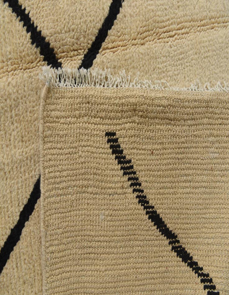 Detail image of 10' x 14' 5  Hand Knotted Moroccan Wool Rug