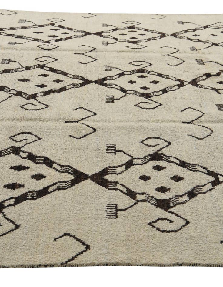 Detail image of 8' 3 x 9' 2  Hand Knotted Moroccan Wool Rug