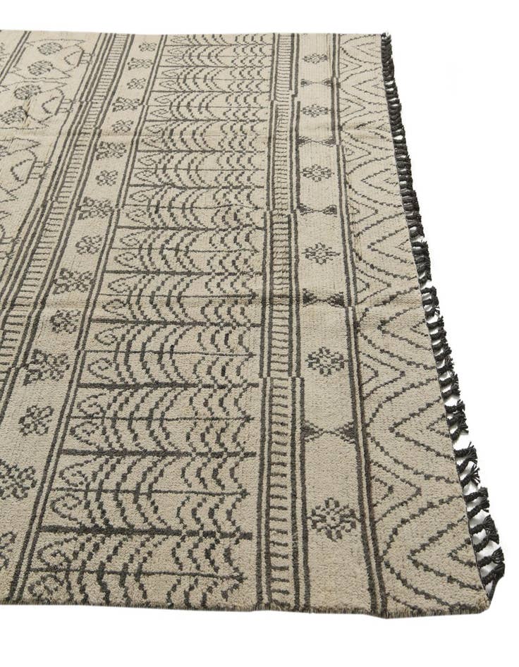 Detail image of 8' x 10' 2  Hand Knotted Moroccan Wool Rug