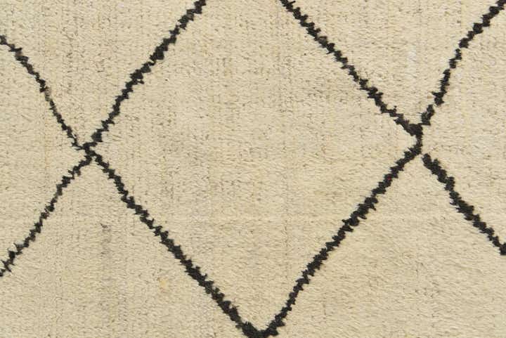 8' 3 x 9' 10 Hand Knotted Moroccan Wool Rug