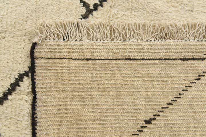 8' 3 x 9' 10 Hand Knotted Moroccan Wool Rug