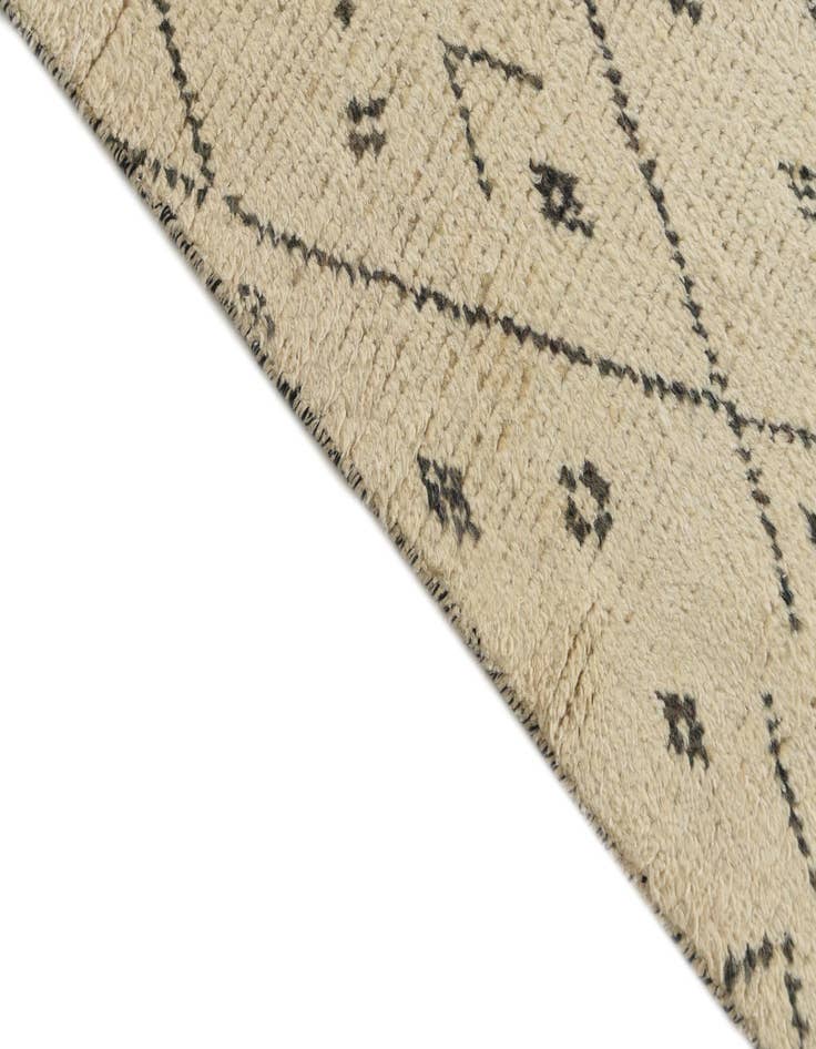 Detail image of 6' 1 x 9' 5  Hand Knotted Moroccan Wool Rug