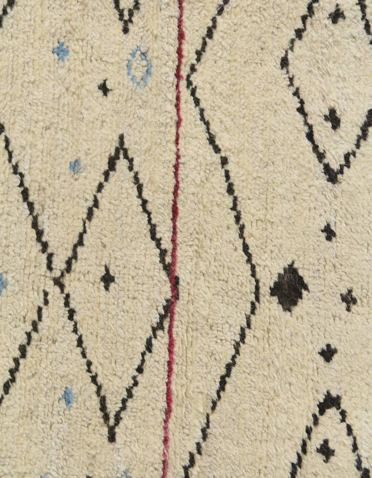 Detail image of 5' 7 x 8' 6  Hand Knotted Moroccan Wool Rug