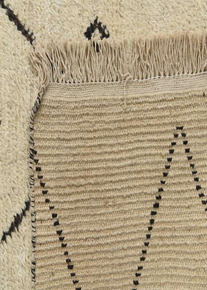 6' x 9' 3 Hand Knotted Moroccan Wool Rug