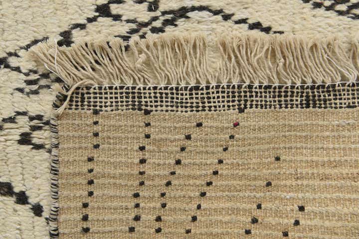 7' 10 x 10' 8 Hand Knotted Moroccan Wool Rug