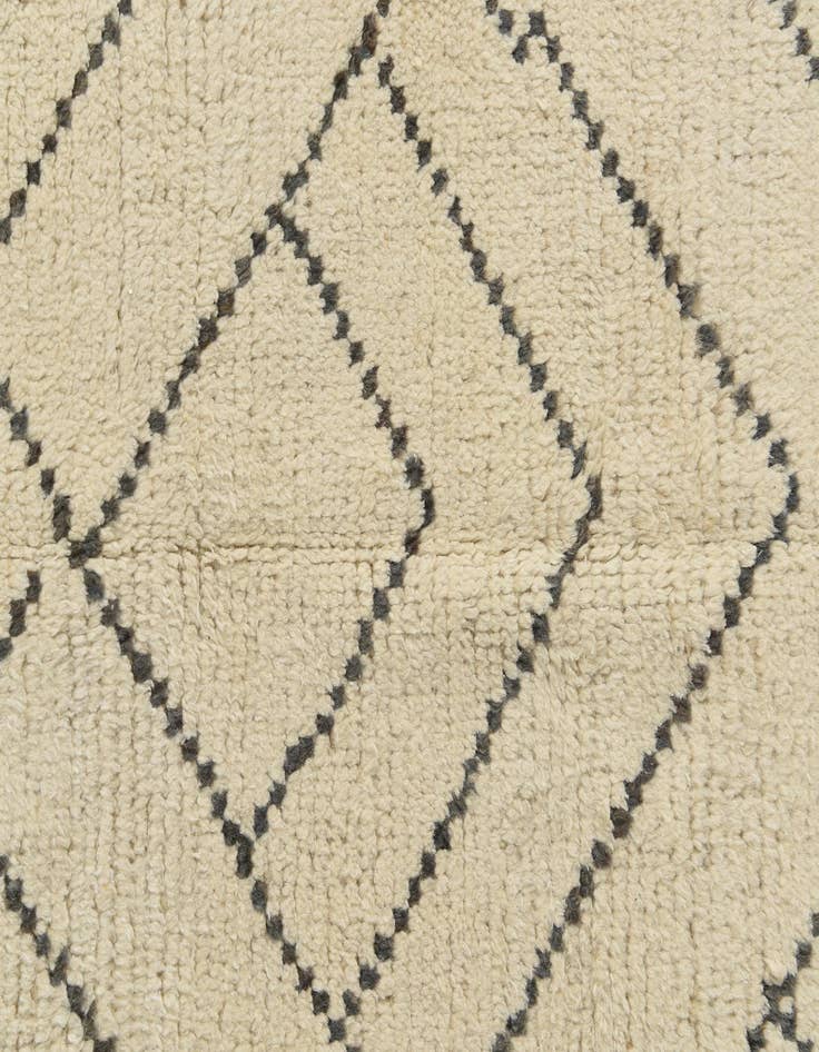 Detail image of 5' x 8' 1  Hand Knotted Moroccan Wool Rug