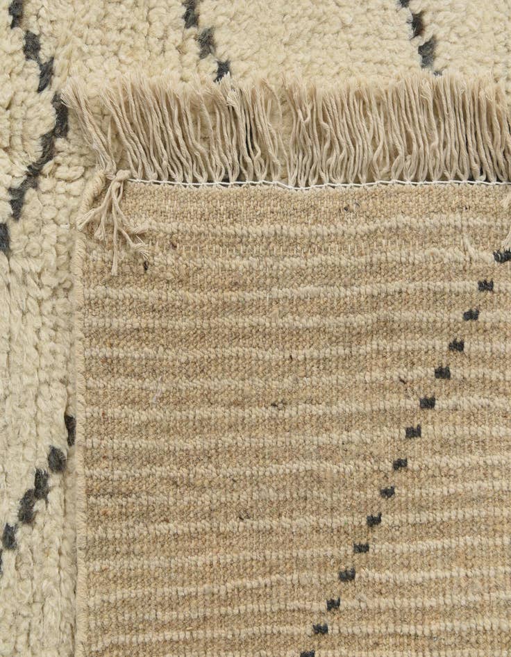 Detail image of 5' x 8' 1  Hand Knotted Moroccan Wool Rug