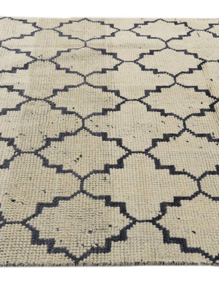 Detail image of 4' 7 x 8' 3  Hand Knotted Moroccan Wool Rug