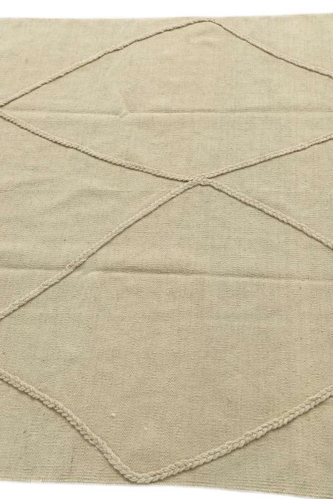 4' 2 x 6' 1 Hand Knotted Moroccan Wool Rug