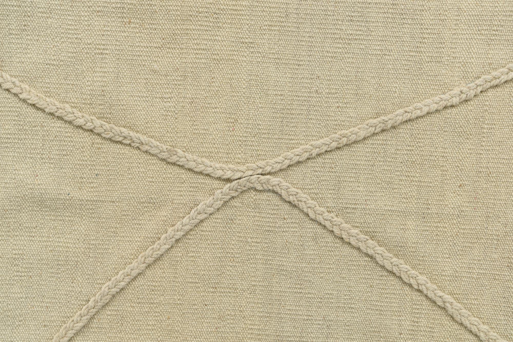 4' 2 x 6' 1 Hand Knotted Moroccan Wool Rug