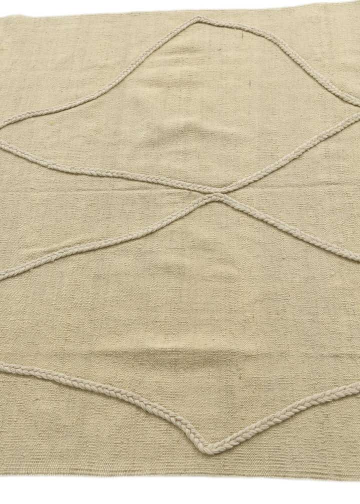 4' 3 x 6' Hand Knotted Moroccan Wool Rug