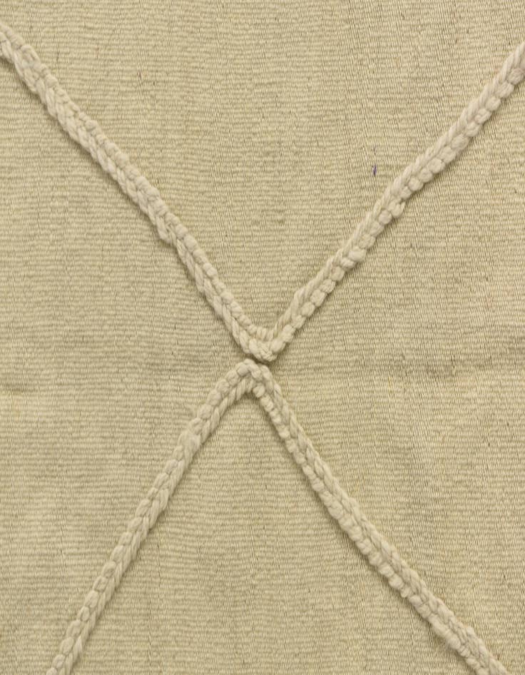 Detail image of 3' 7 x 5'  Hand Knotted Moroccan Wool Rug