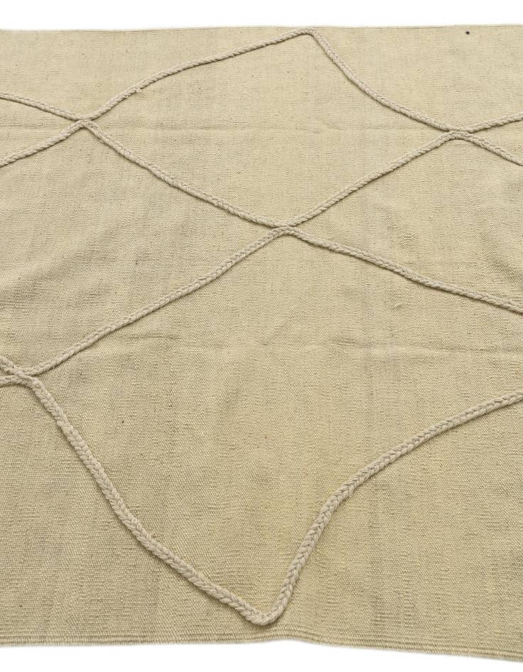 Detail image of 4' 4 x 6' 3  Hand Knotted Moroccan Wool Rug