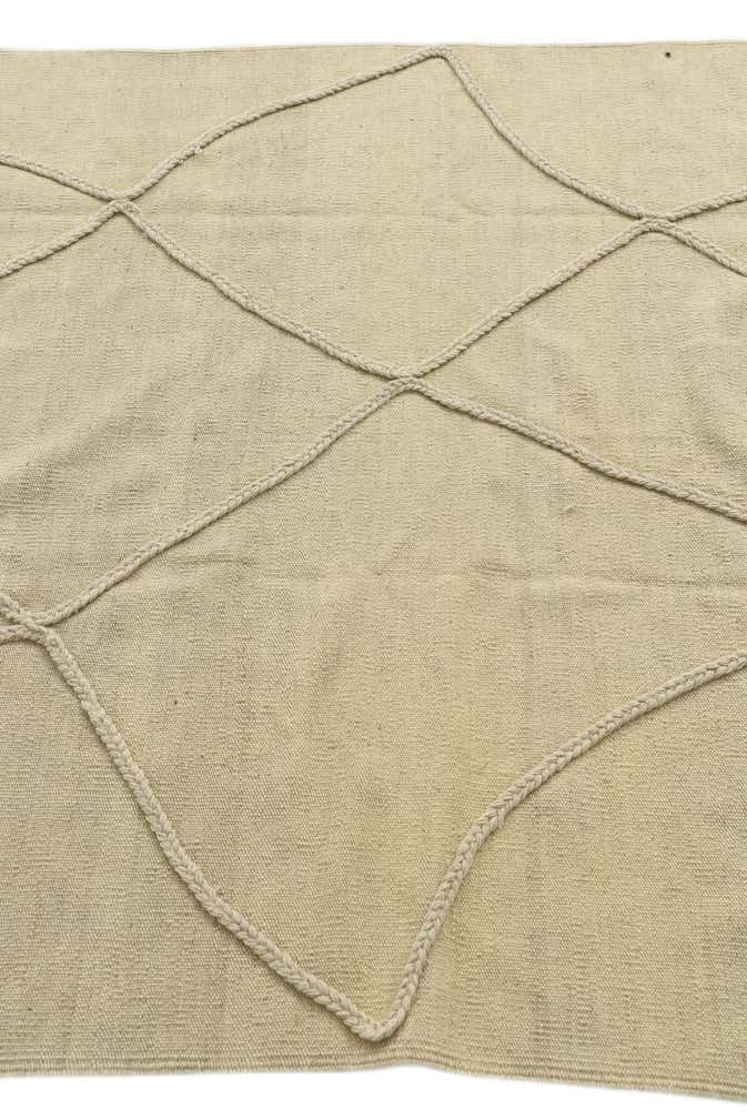 130cm x 190cm Noué main Marocain Tapis Laine