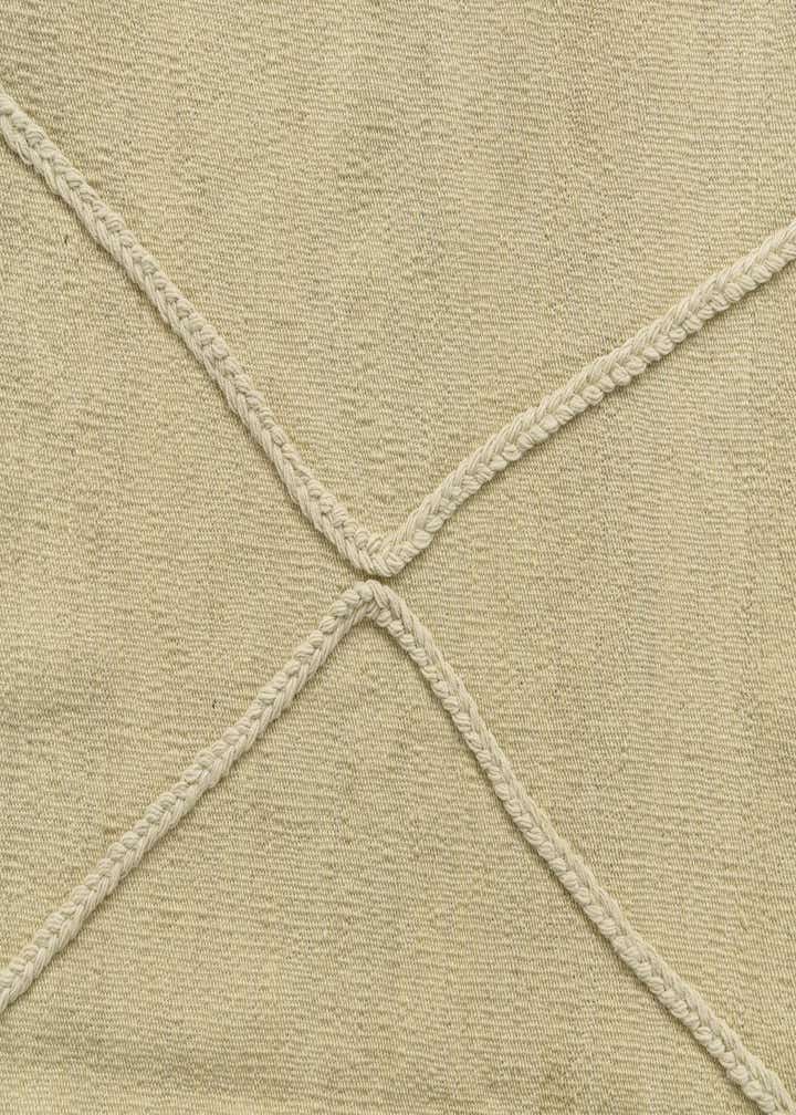 4' 3 x 6' Hand Knotted Moroccan Wool Rug