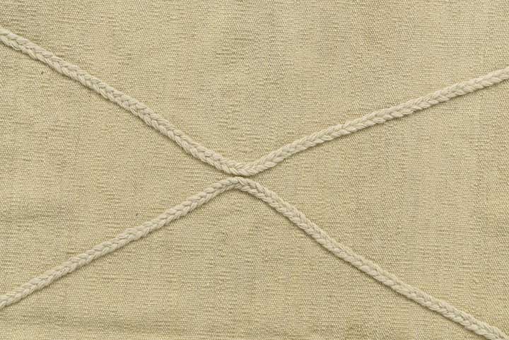 4' 3 x 6' Hand Knotted Moroccan Wool Rug