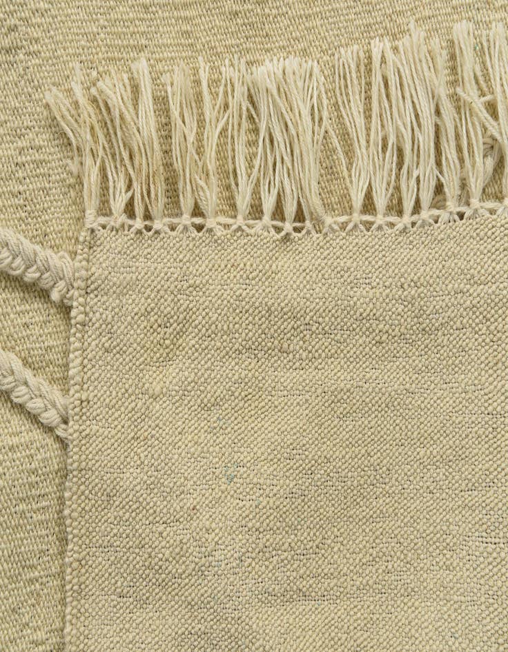 Detail image of 4' 3 x 6'  Hand Knotted Moroccan Wool Rug