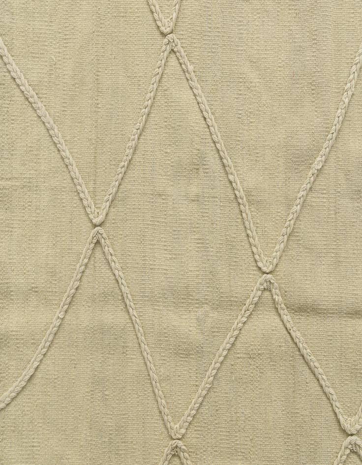 Detail image of 4' 2 x 6' 2  Hand Knotted Moroccan Wool Rug