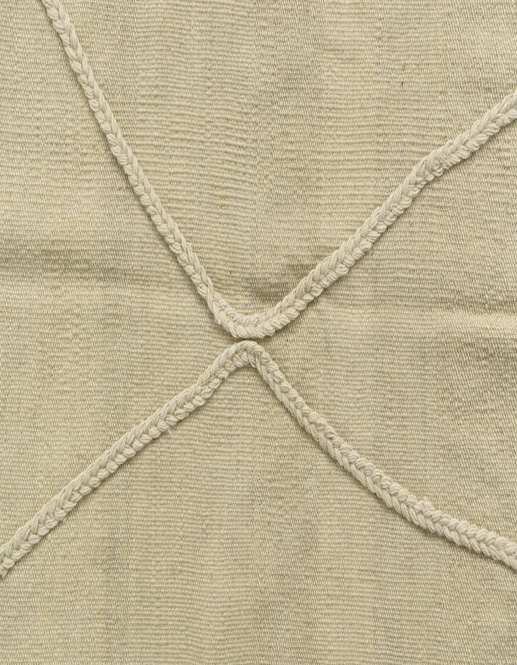 Detail image of 4' 9 x 7'  Hand Knotted Moroccan Wool Rug