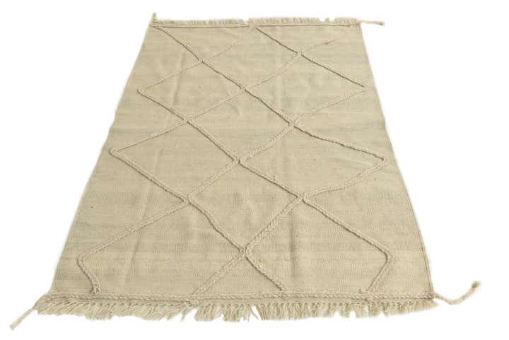 3' 3 x 4' 10 Hand Knotted Moroccan Wool Rug