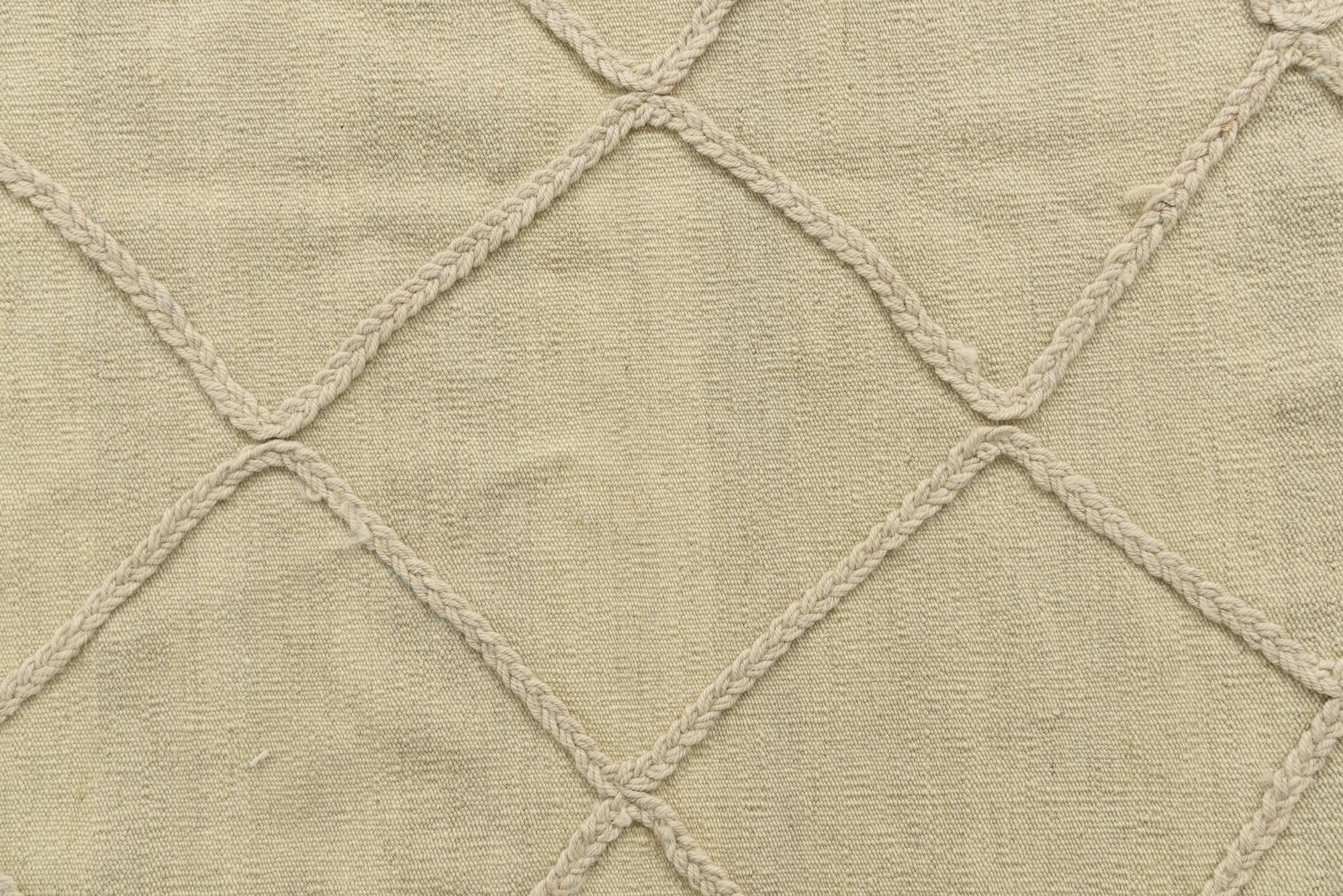 3' 3 x 4' 10 Hand Knotted Moroccan Wool Rug