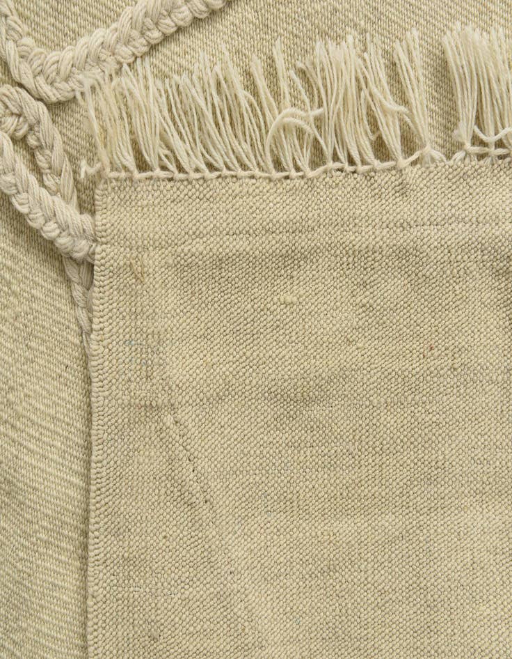 Detail image of 3' 6 x 4' 9  Hand Knotted Moroccan Wool Rug