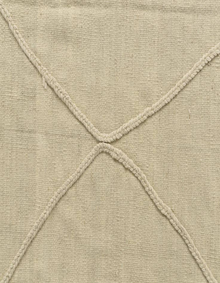 Detail image of 4' x 6'  Hand Knotted Moroccan Wool Rug