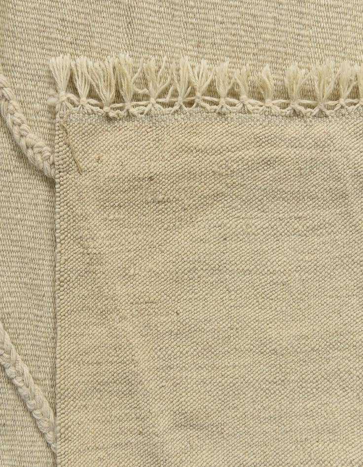 Detail image of 4' x 6'  Hand Knotted Moroccan Wool Rug