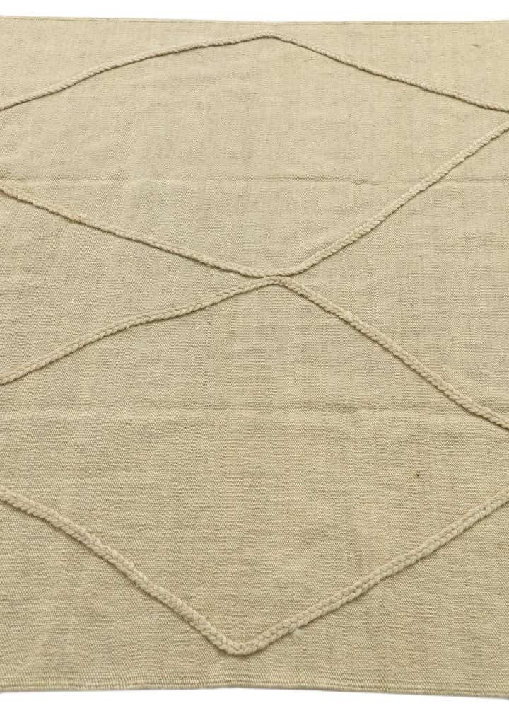 4' 1 x 6' Hand Knotted Moroccan Wool Rug