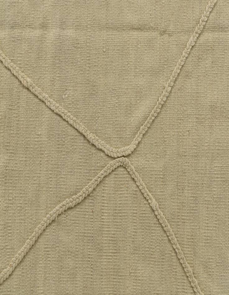 Detail image of 4' 1 x 6'  Hand Knotted Moroccan Wool Rug