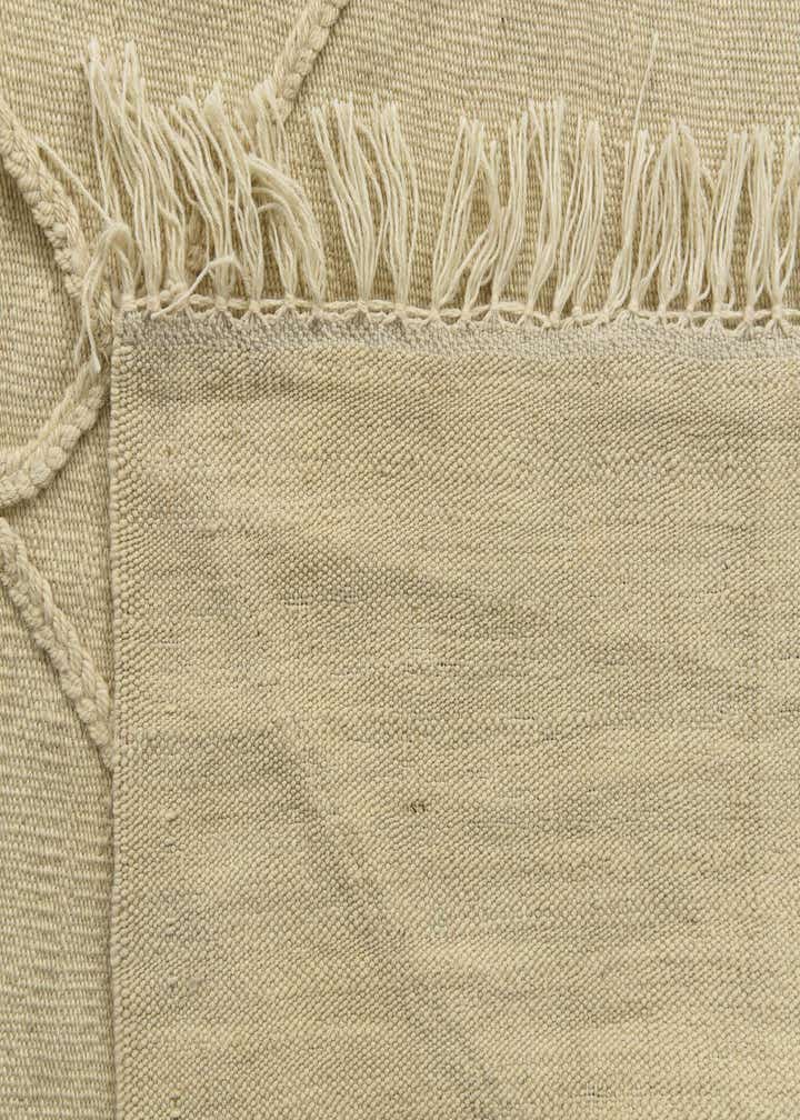 4' 1 x 6' Hand Knotted Moroccan Wool Rug