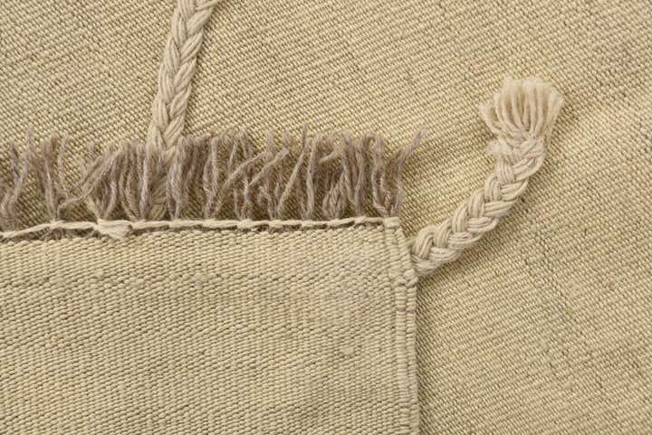 4' 1 x 6' Hand Knotted Moroccan Wool Rug