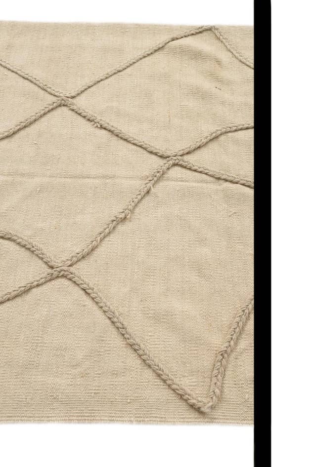 Detail image of 3' 3 x 4' 7 Hand Knotted Moroccan Wool Rug