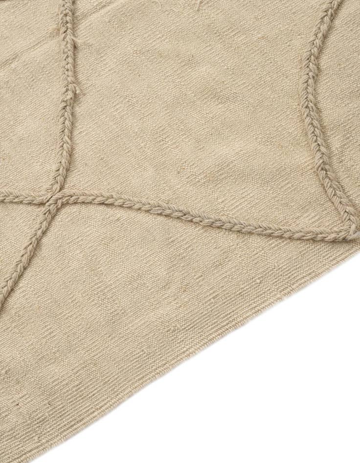 Detail image of 3' 3 x 4' 7  Hand Knotted Moroccan Wool Rug