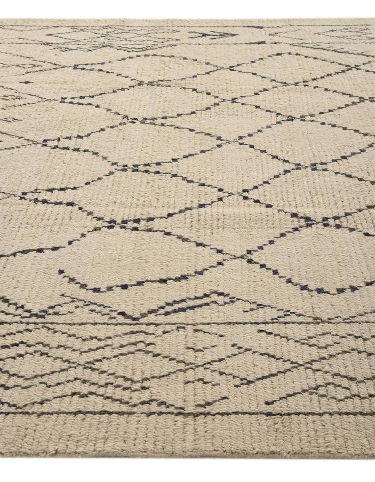 Detail image of 8' 2 x 10' 5  Hand Knotted Moroccan Wool Rug