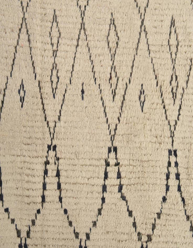 Detail image of 8' 2 x 10' 5  Hand Knotted Moroccan Wool Rug