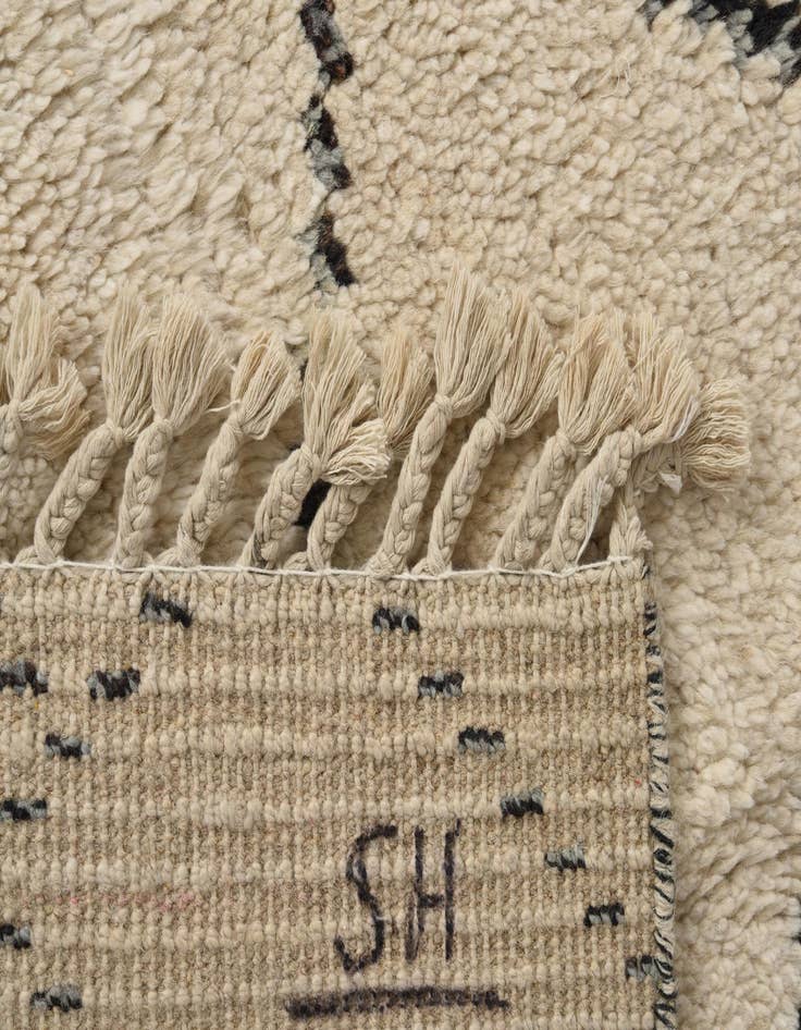 Detail image of 8' x 10' 3  Hand Knotted Moroccan Wool Rug