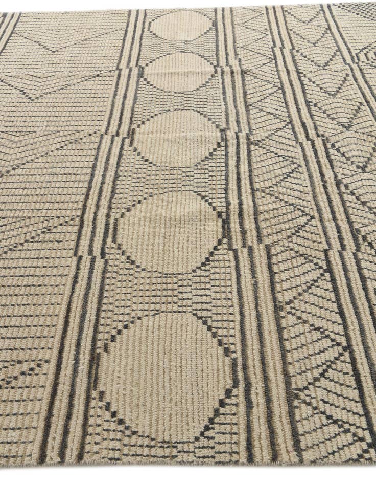 Detail image of 9' x 12' 3 Hand Knotted Moroccan Wool Rug