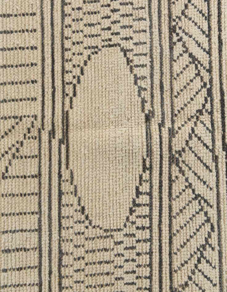 Detail image of 9' x 12' 3 Hand Knotted Moroccan Wool Rug