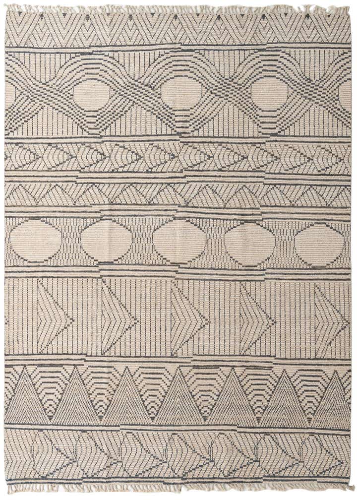 9' x 12' 3 Hand Knotted Moroccan Wool Rug