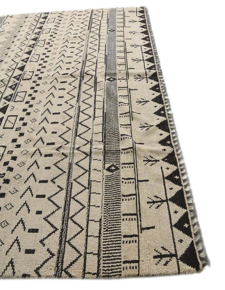 Detail image of 10' 3 x 14' 5  Hand Knotted Moroccan Wool Rug