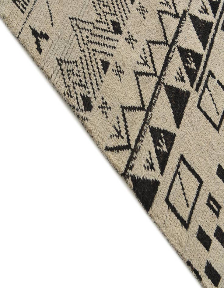 Detail image of 10' 3 x 14' 5  Hand Knotted Moroccan Wool Rug